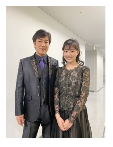 野口五郎と娘の佐藤文音