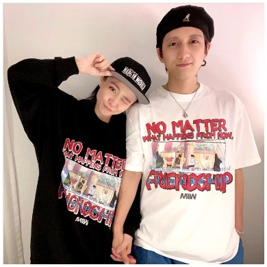 Nosukeとmisonoの2ショット