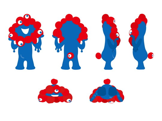 日本国際博覧会（大阪・関西万博）「ミャクミャク（MYAKU-MYAKU）」