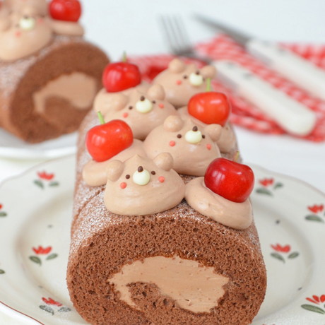 「くまチョコロール」