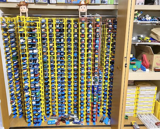 プラレール 5歳 子ども タワー レイアウト 1日かけて