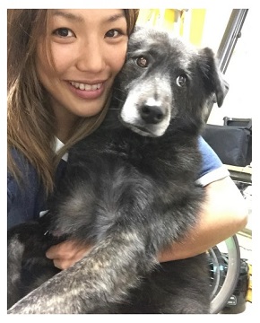 山本“KID”徳郁の愛犬カッシーとダルビッシュ聖子