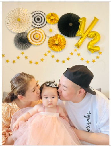 内山信二と内山琴と娘の絃