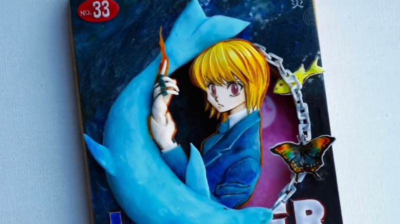 クッキーで『HUNTER×HUNTER』のクラピカを完全再現　「ここから先は慎重に観てもらいたい」動画に「天才！」「クッキーの域を超えているッ」の声
