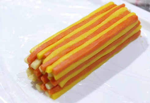チェックのくまのクッキー