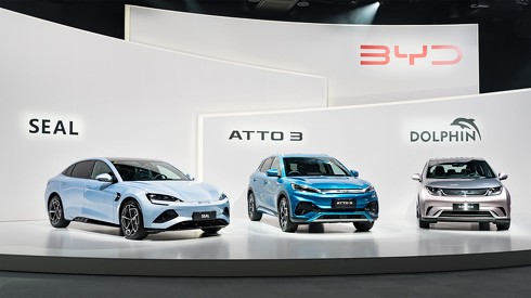 中国BYDの日本市場参入車フォトギャラリー