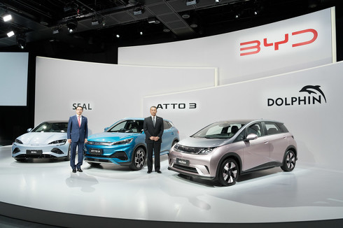 日本の乗用車市場参入を発表したEV世界2位シェアのBYD