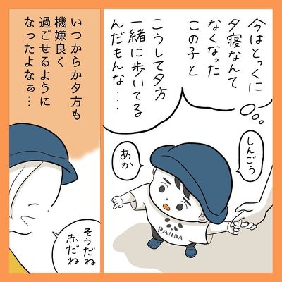 ゆうがたのお散歩で思ったこと