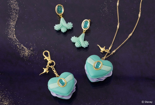 Q-pot.×アラジンジャスミン／マカロン ネックレス