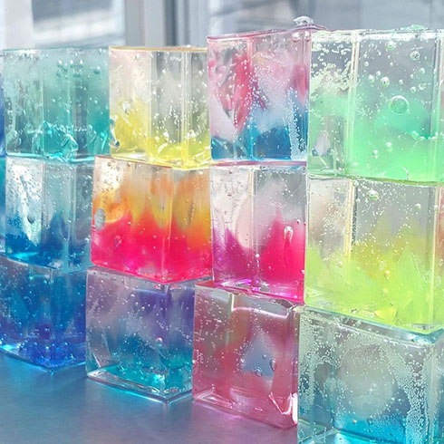氷みたいなキャンドル