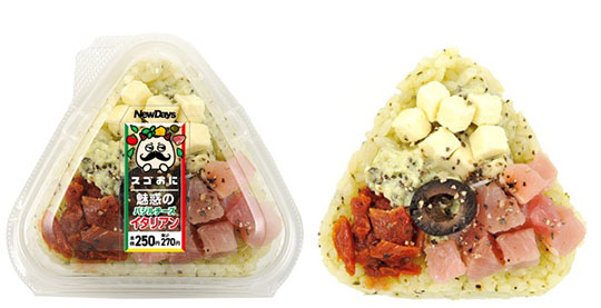 NewDays「スゴおに　魅惑のタコパおにぎり」「スゴおに　魅惑のイタリアンおにぎり」発売