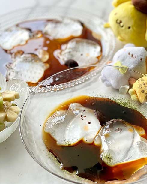 ポムポムプリン 水ゼリー ぷるぷるでかわいい