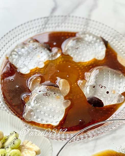 ポムポムプリン 水ゼリー ぷるぷるでかわいい