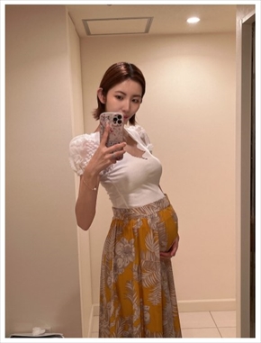 第4子妊娠中の菊池瑠々