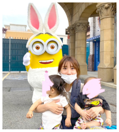 親子でユニバーサルスタジオを楽しむ光上