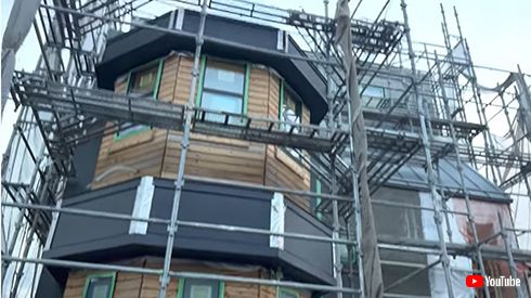 建築中の「キングコング」西野亮廣の新居外観