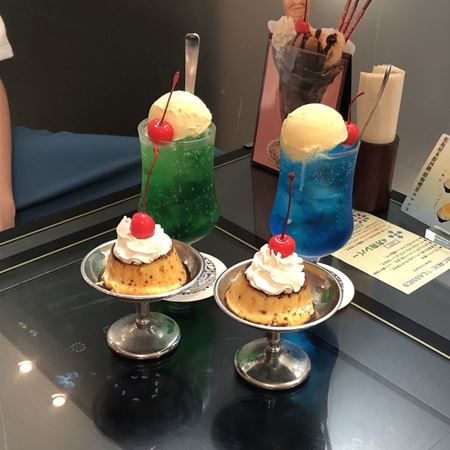 レトロな喫茶店のメニューがかわいい