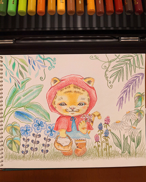 リサイクルショップで色鉛筆の掘り出し物　未使用が定価の10分の1くらいの価格で発見され話題に