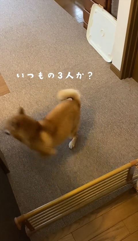 後ろに走っていく瞬間