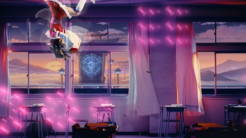 「東方アルカディアレコード」のCMで博麗霊夢のコスプレをした西川貴教