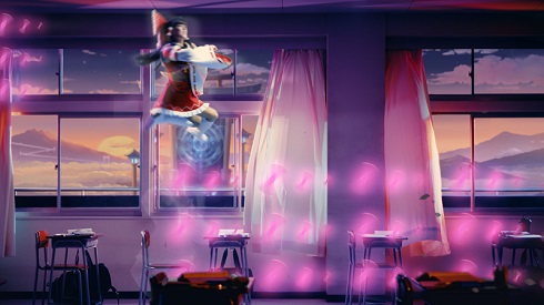 「東方アルカディアレコード」のCMで博麗霊夢のコスプレをした西川貴教