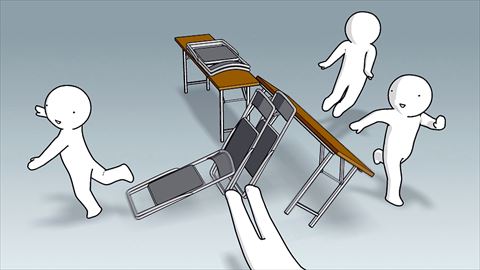 パイプ椅子 コミケ