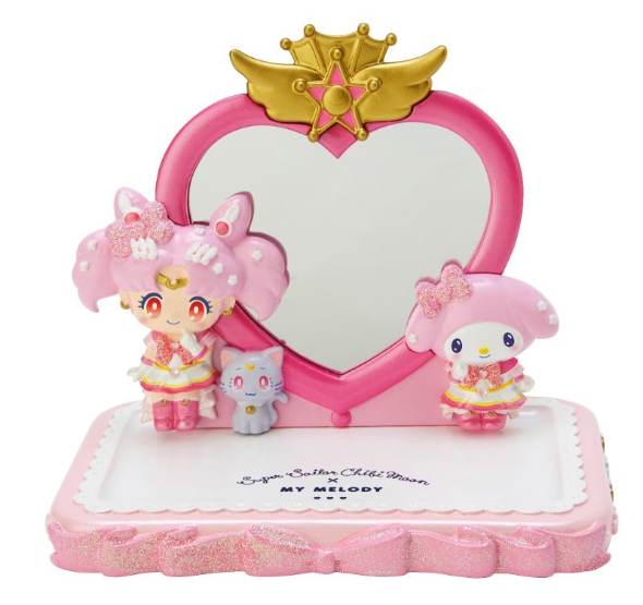 (未開封)セーラームーン × サンリオ　ルームライト&ミラー付きトレイ サンリオ×「美少女戦士セーラームーン Eternal」初コラボグッズ