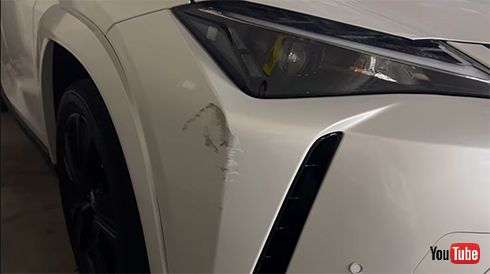 買ったばかりのレクサスに傷が付いた「霜降り明星」粗品