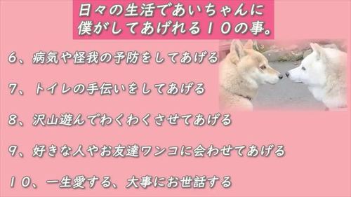 してあげられる10のこと