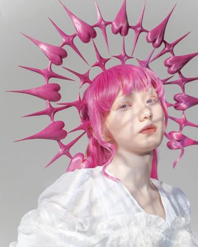 台湾ウィッグアーティストの美しい作品