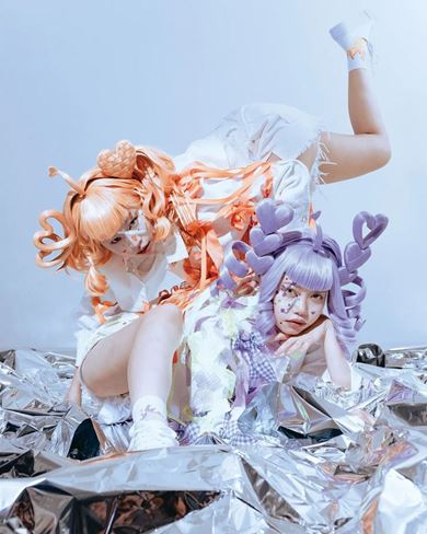 台湾ウィッグアーティストの美しい作品