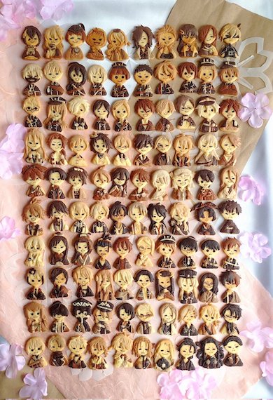 刀剣乱舞 刀剣男士 焼菓子 とうらぶ