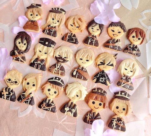 刀剣乱舞 刀剣男士 焼菓子 とうらぶ