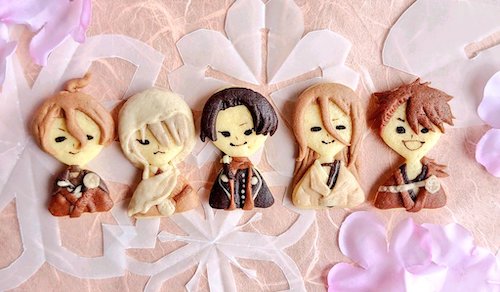 刀剣乱舞 刀剣男士 焼菓子 とうらぶ