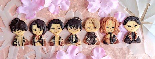 刀剣乱舞 刀剣男士 焼菓子 とうらぶ