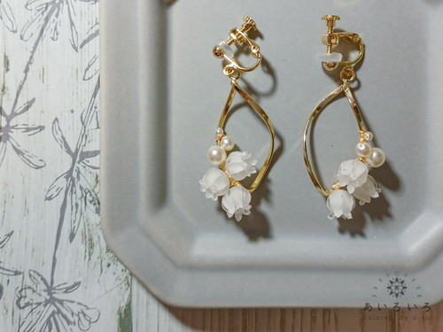 プラバンお花ランプ