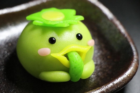 練り切り 和菓子 河童