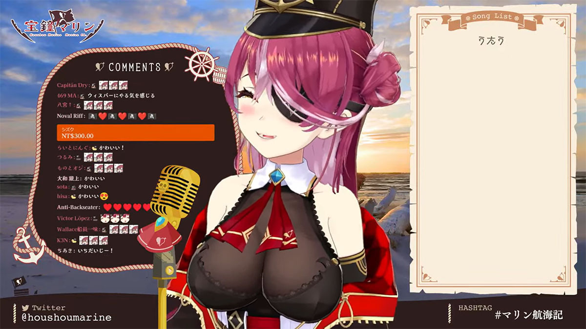 宝鐘マリンがホロライブJP初・YouTubeチャンネル登録者200万人突破の快挙！　国内外から祝福の嵐