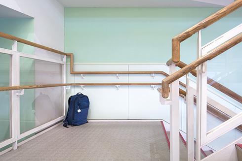 木々のすき間から顔を出す巨大ピンク猫　彫刻の森美術館がデカくてかわいいインスタレーションを展示開始