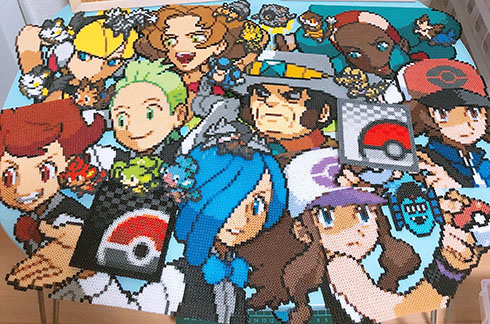 アイローンビーズ作品・ポケモンなど