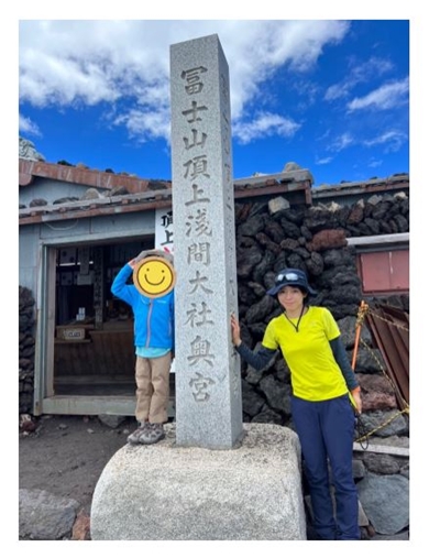 釈由美子と息子