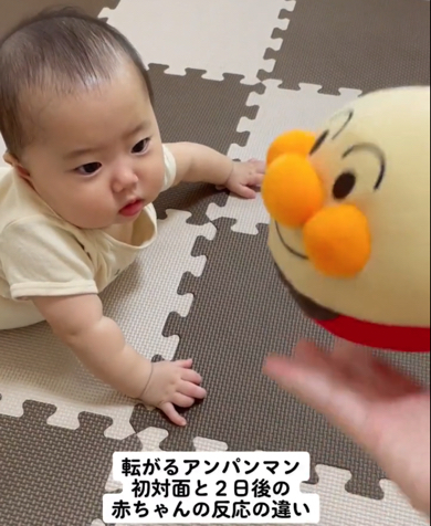 新しいおもちゃを2日で飽きちゃう赤ちゃん