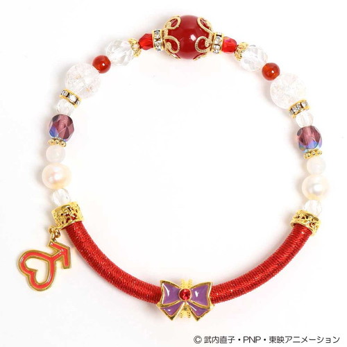 セーラームーン天然石ブレスレットセーラーマーズ
