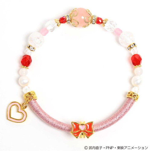 セーラームーン天然石ブレスレットセーラーちびムーン