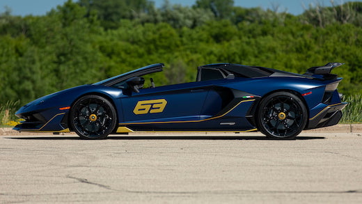 ランボルギーニ アヴェンタドール SVJ 63 ロードスター 海外 オークション