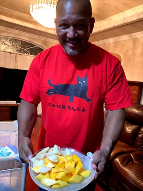 家庭内のアレックス・ラミレス