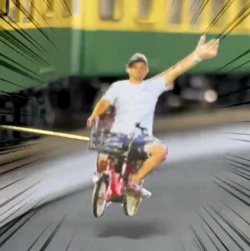 江ノ電自転車ニキ 事件 1周年 ENO-NIKI