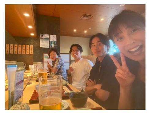 佐藤弘道と息子たちと妻