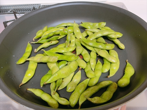 枝豆 蒸し焼き レシピ ねとめし