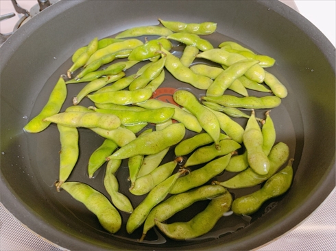 枝豆 蒸し焼き レシピ ねとめし